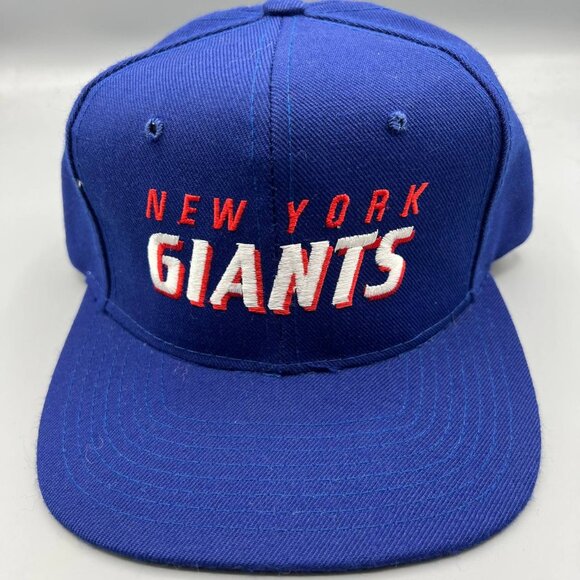 Vintage‎ New York Giants Hat Men New Era Pro Model Snap Back Cap